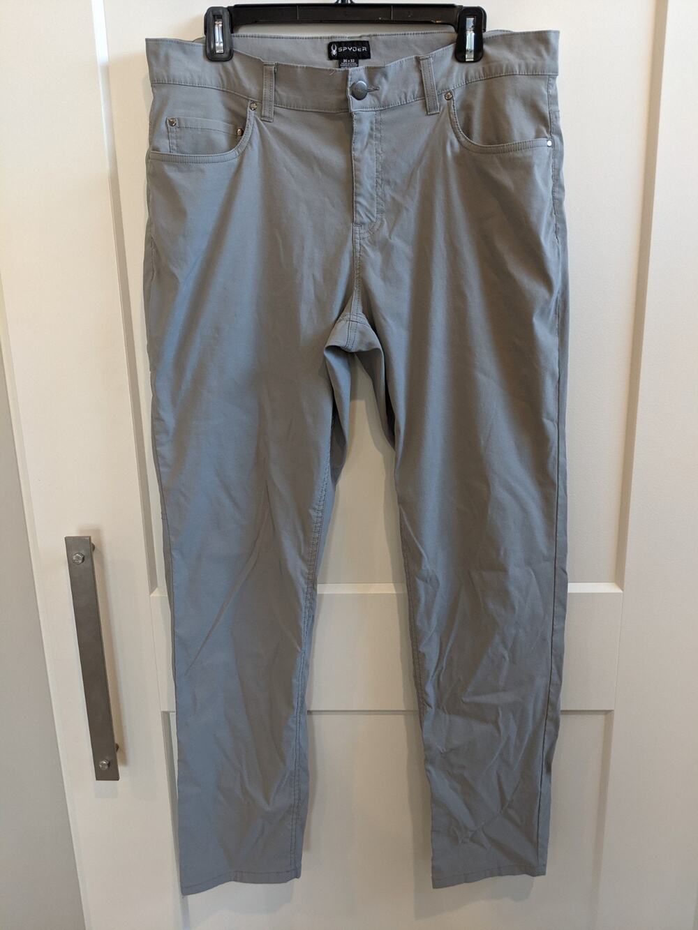 Spyder Men's Pants - Gray - 36x32 - Quick Dry